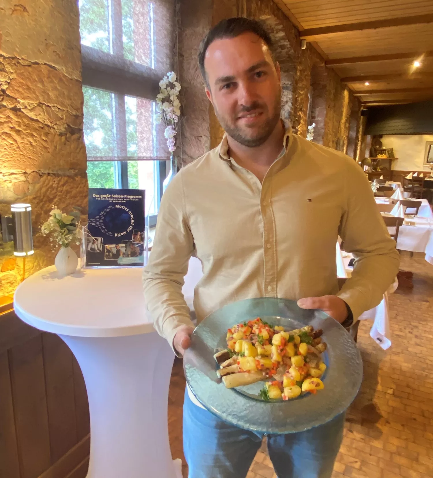 Inhaber vom Restaurant / Hotel Dragonerbau Yannick Gerber