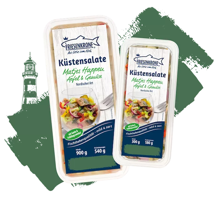 Produktbild Matjes Happen Apfel & Gemüse