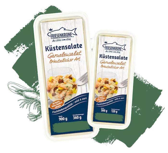 Produktbild Garnelensalat Orientalischer Art