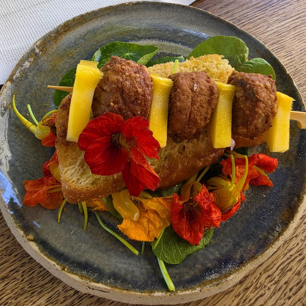 Küsten Buller auf Focaccia